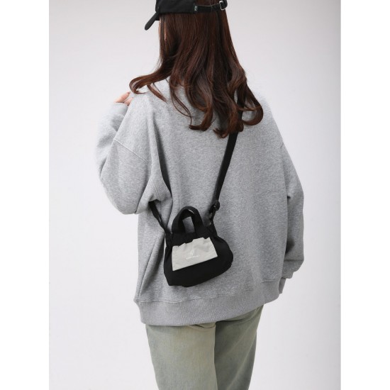 Summer 2025 new canvas bag, multi-color versatile nylon single-shoulder crossbody small square bag, casual mobile phone bag Summer 2025 new canvas bag, multi-color versatile nylon single-shoulder crossbody small square bag, casual mobile phone bag