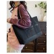 Retro Korean letter-printed tote bag, summer women's single-shoulder bag, large-capacity, high-quality commuting bag Retro Korean letter-printed tote bag, summer women's single-shoulder bag, large-capacity, high-quality commuting bag